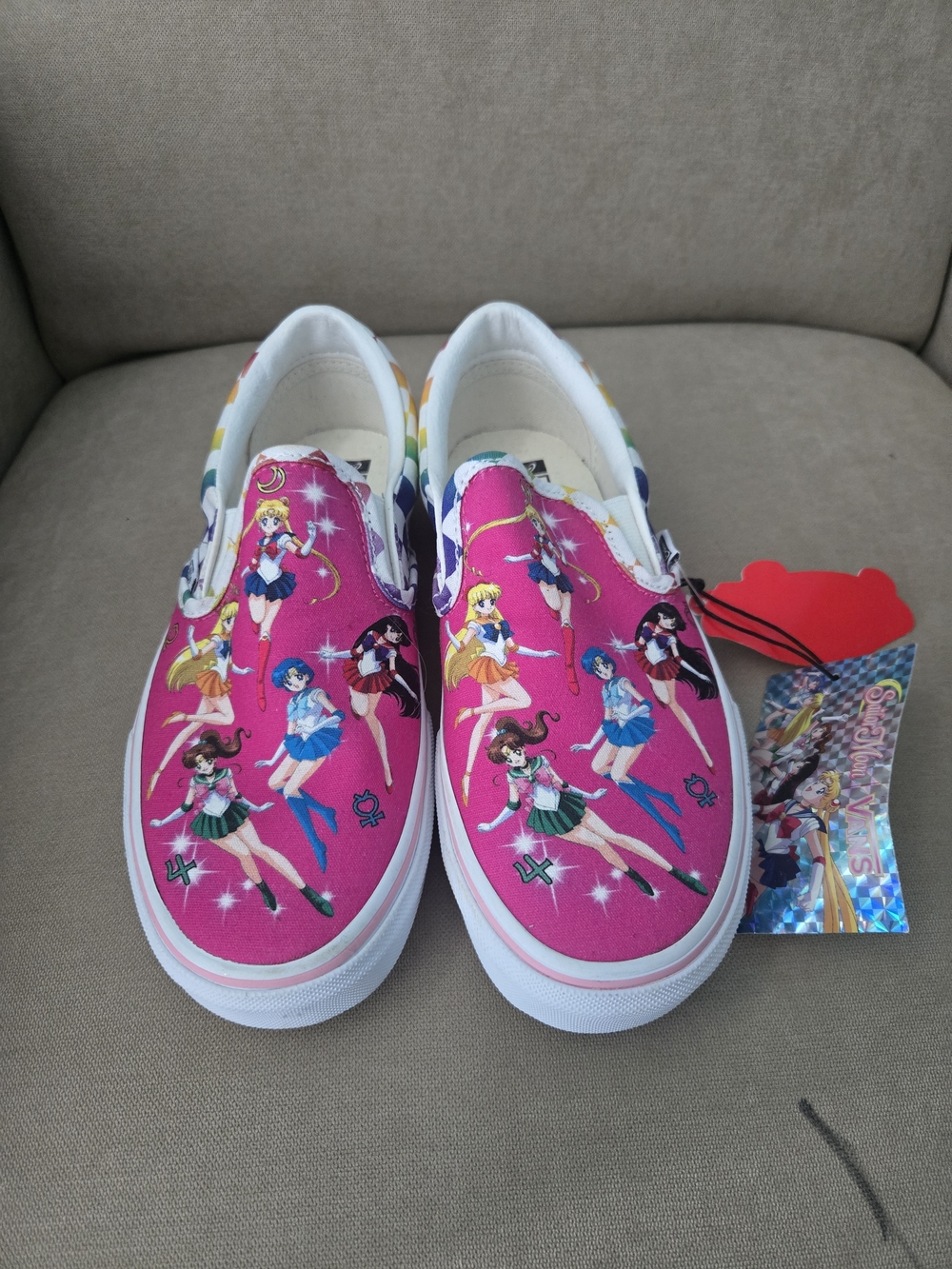 Sailor Moon Pink Vans